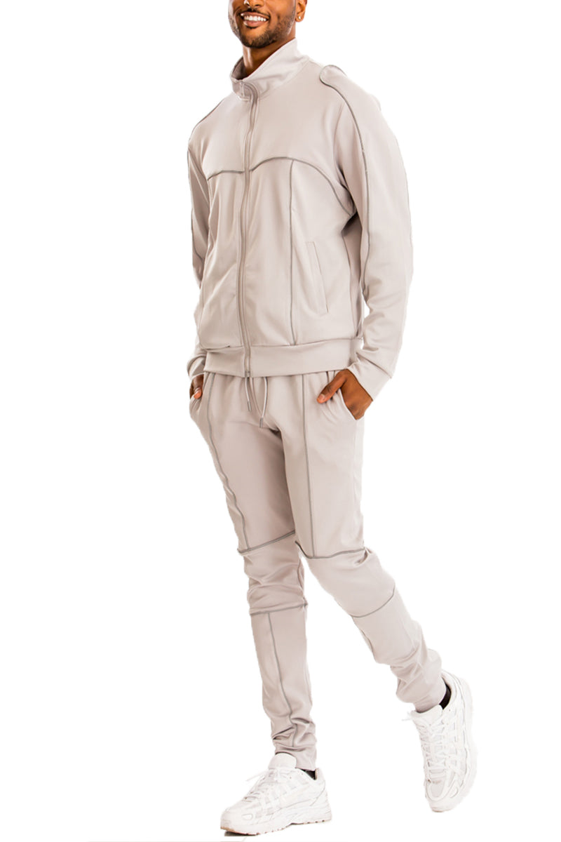 3M Reflective Piping Jacket and Pant Track Suit - 1 COLOR -