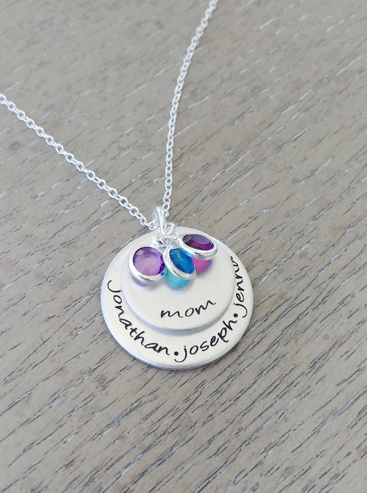 Personalized Mom Necklace -