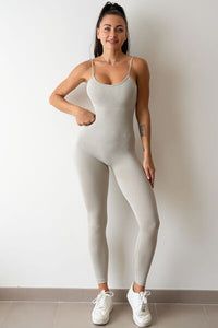 Thumbnail for Adjustable Spaghetti Strap Jumpsuit - T - 8 COLORS -