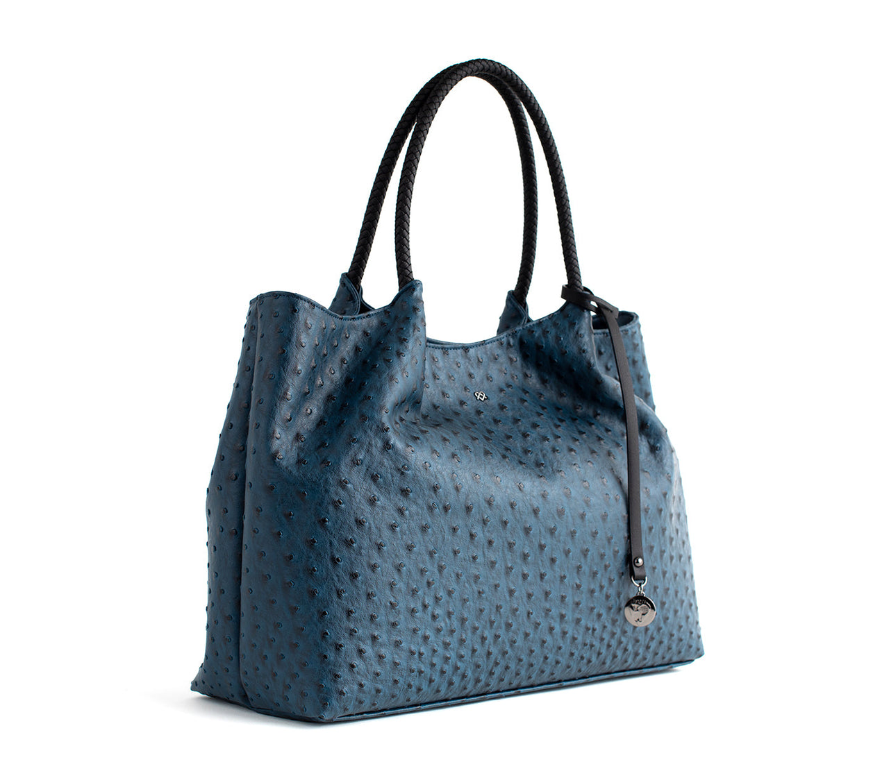 GUNAS NEW YORK - Naomi - Navy Vegan Leather Tote Bag - 1 COLOR -