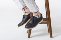 Thumbnail for Men's Beige Stripe Socks - 1 COLOR -