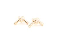 Thumbnail for Knotty - Love Me Knot Stud Earrings - 3 FINISHES