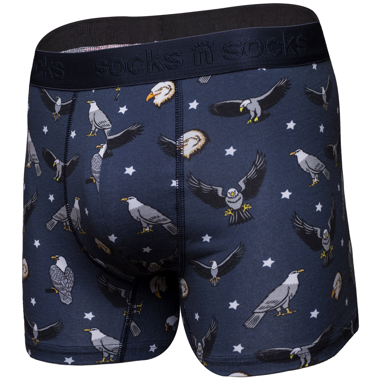 Men's Bald Eagle Boxer Brief - 1 COLOR -