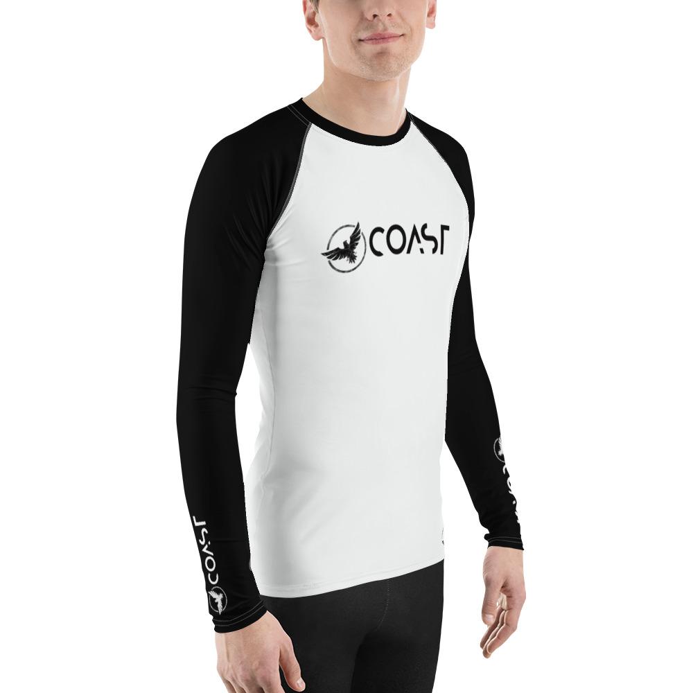 FYC - Men's Black Sleeve Performance Rash Guard UPF 40+ - 1 COLOR -