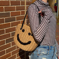 Thumbnail for Ellison & Young - All Happy Vibes Bucket Bag - 1 BIG SMILE -