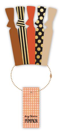 Knotty - Hey There Pumpkin | Seasonal Hair Tie Collection - 5 PACK -