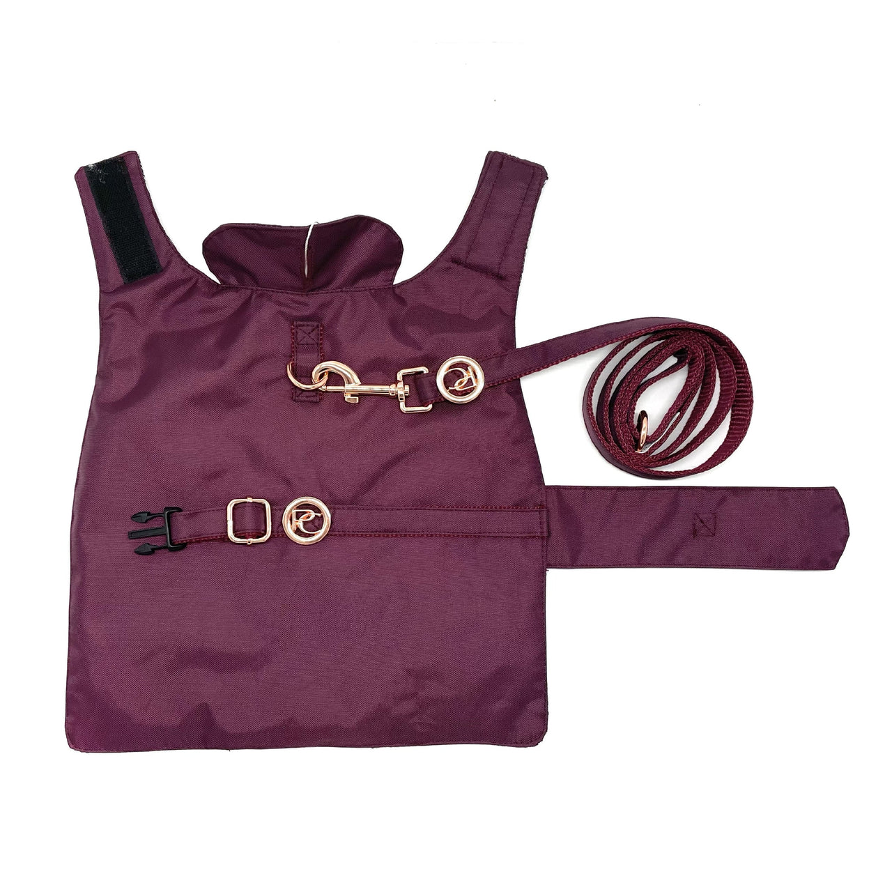 Puccissime - Burgundy Rain Matching Leash -