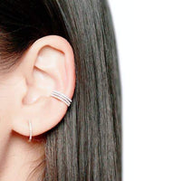 Thumbnail for CZ Diamond Ear Cuff -