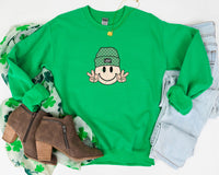 Thumbnail for Winter Lucky Smiley Sweatshirt - 1 COLOR -