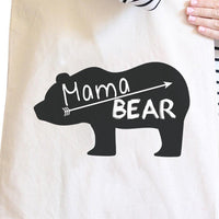 Thumbnail for Mama Bear Natural Canvas Shoulder Bag Trendy Graphic Gift for Her -