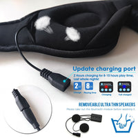 Thumbnail for Bluetooth 5.0 Wireless Stereo Earphone - 3D Sleep Mask / Headband Sleep Soft Earphones - Sleeping Eye Mask Music Headset - [23 DAY DELIVERY] -