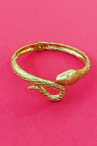 Thumbnail for Ellison & Young - Serpent Snake Cuff, Gold finish -