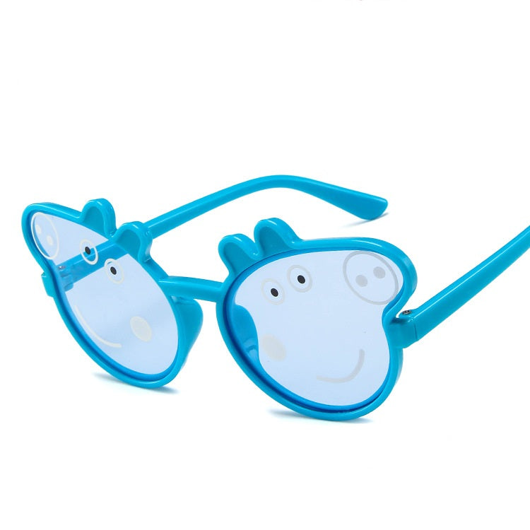 Fashion Kids Sun Glasses Cute Designers Cartoon Pig Shades Sun Glasses Children Sunglasses  - [10-15 DAY DELIVERY] - 8 COLORS -