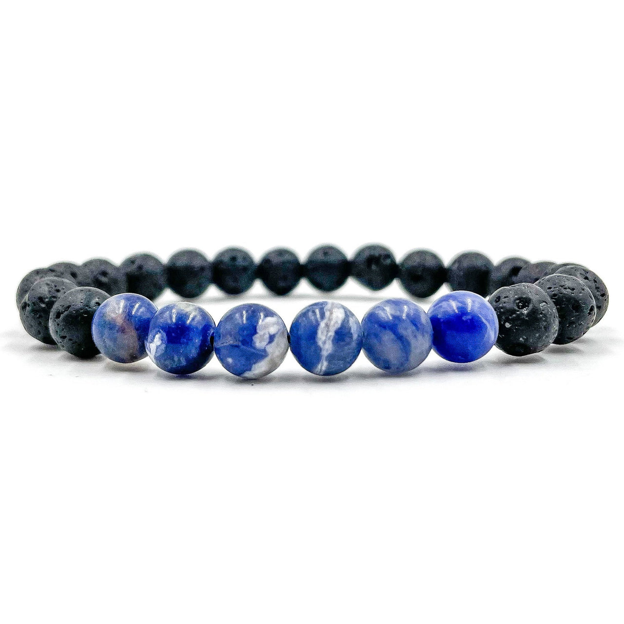 Grove - Blue Sodalite & Lava Rock -