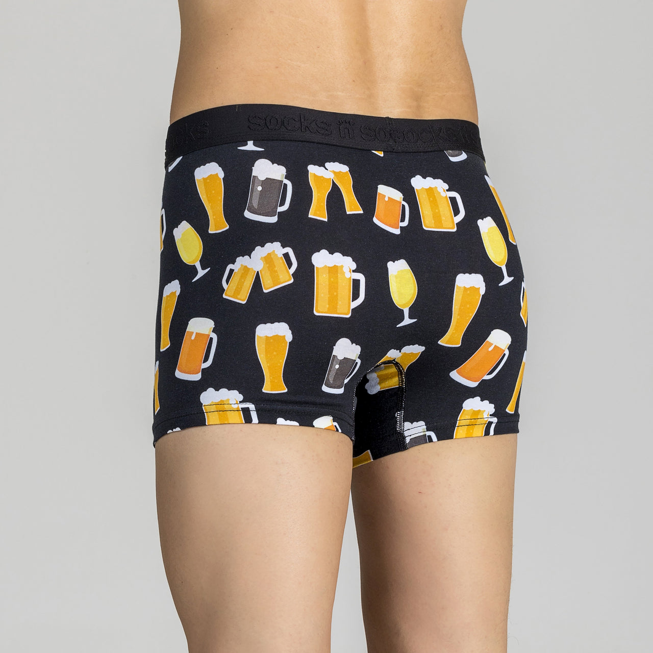 Men's Craft Beer Boxer Brief - 1 COLOR -