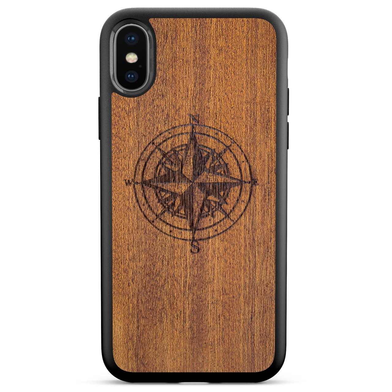 MMORE - Cases - Ziga - Compass on wood phone cases - FIND YOUR MODEL! - 1 COLOR -