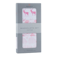 Thumbnail for Newcastle - Pop of Pink Cotton Washcloth Set 3PK -