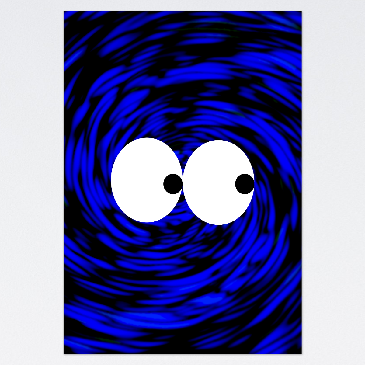 OOTO - EYE SEE EN DARK TUNNEL - 36" X 48" LARGE Poster - [3-5 DAY DELIVERY] -