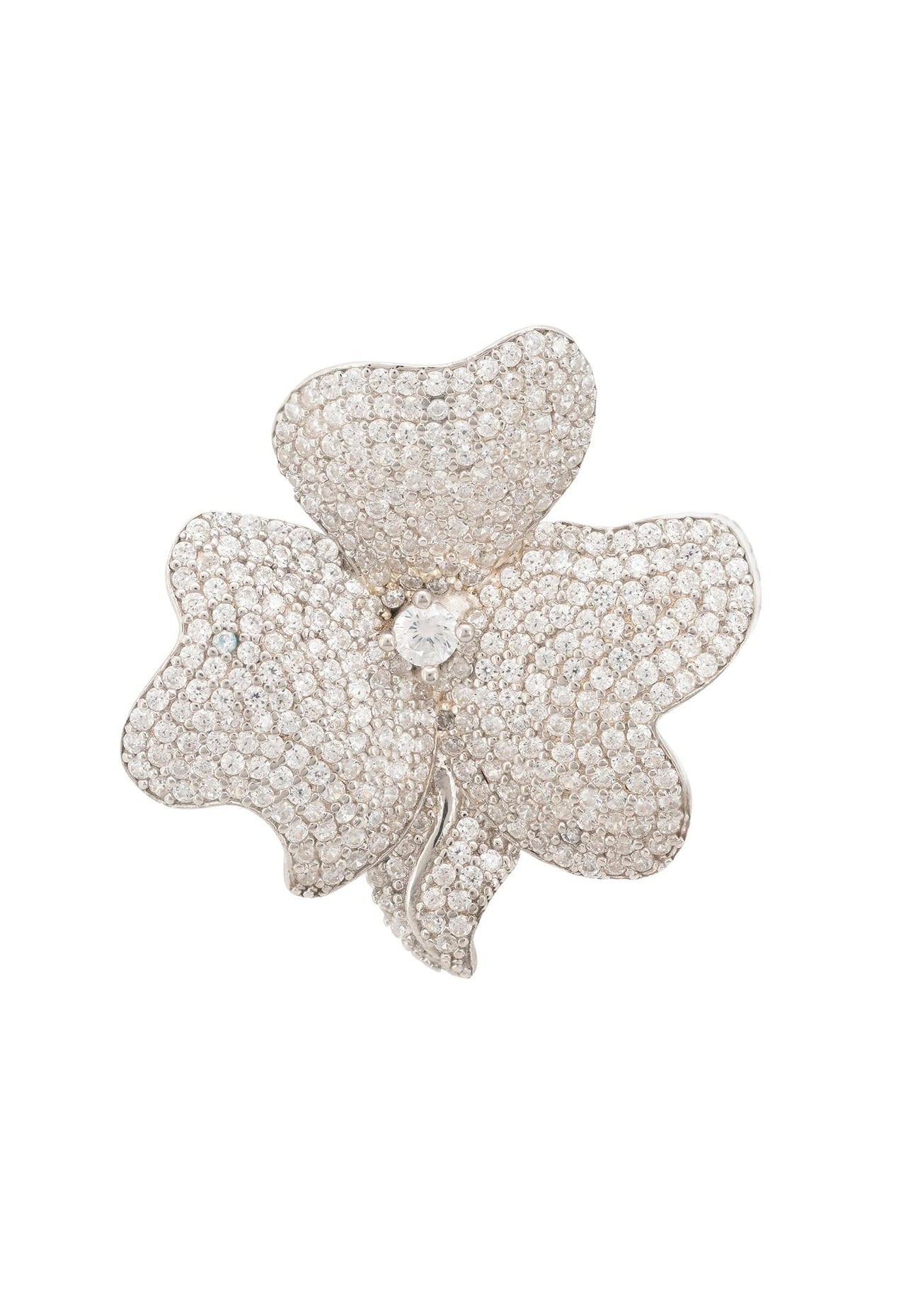 LATELITA - Flower Cocktail Ring Silver