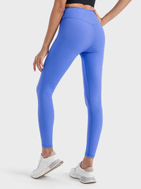 Thumbnail for Wide Waistband Sports Leggings - T - 4 COLORS -