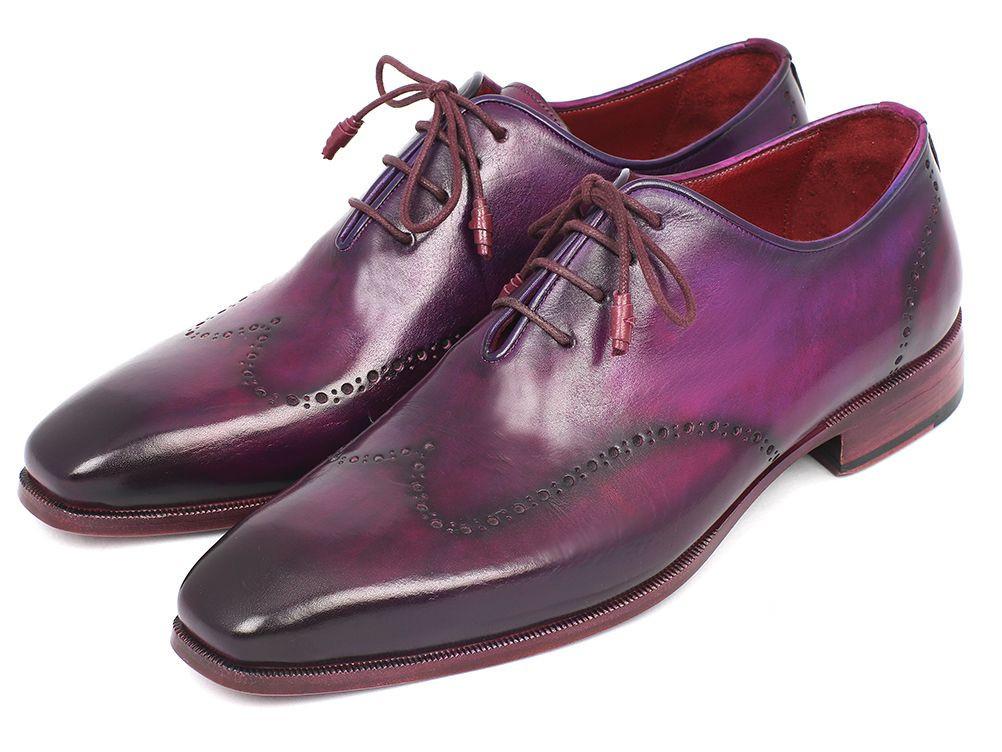 Paul Parkman - Men's Purple Wingtip Oxfords -