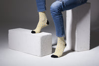 Thumbnail for Men's Buttermilk Dot Socks - 1 COLOR -