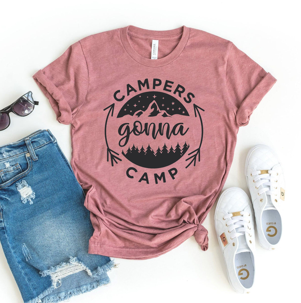 Campers Gonna Camp T-Shirt - 12 COLORS -