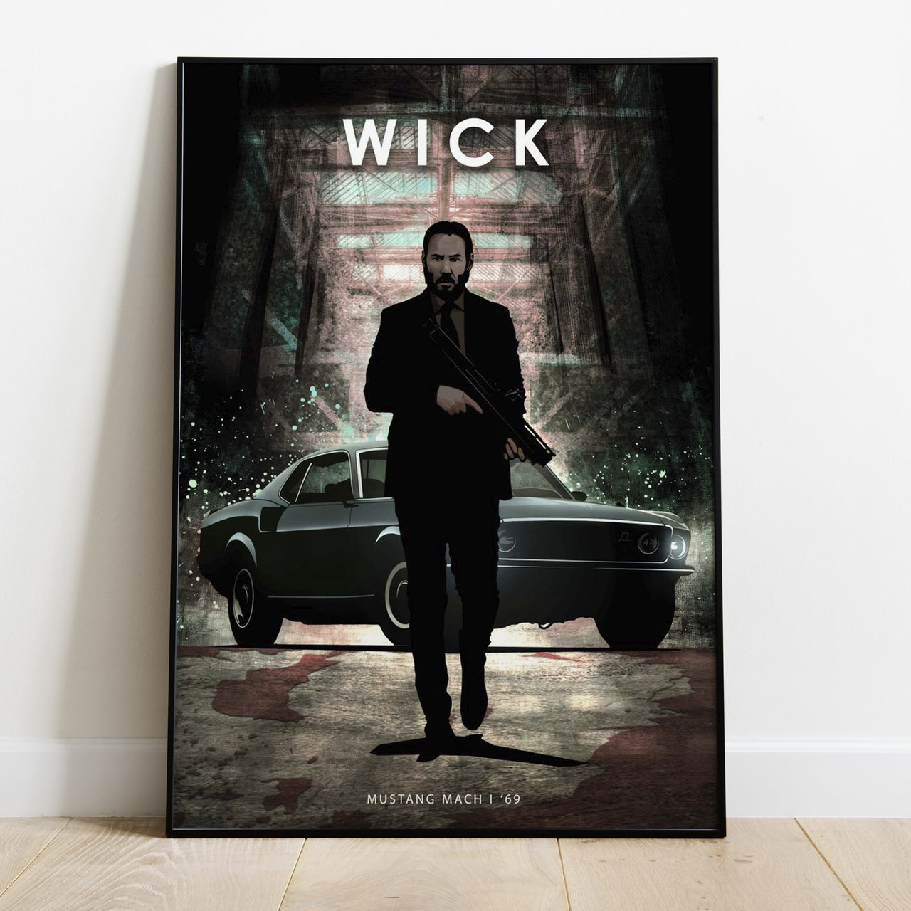 John Wick - USA Printed - 4 SIZES -