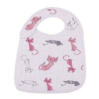 Thumbnail for Newcastle - Dandelions Bamboo Muslin Snap Bibs 3pk -