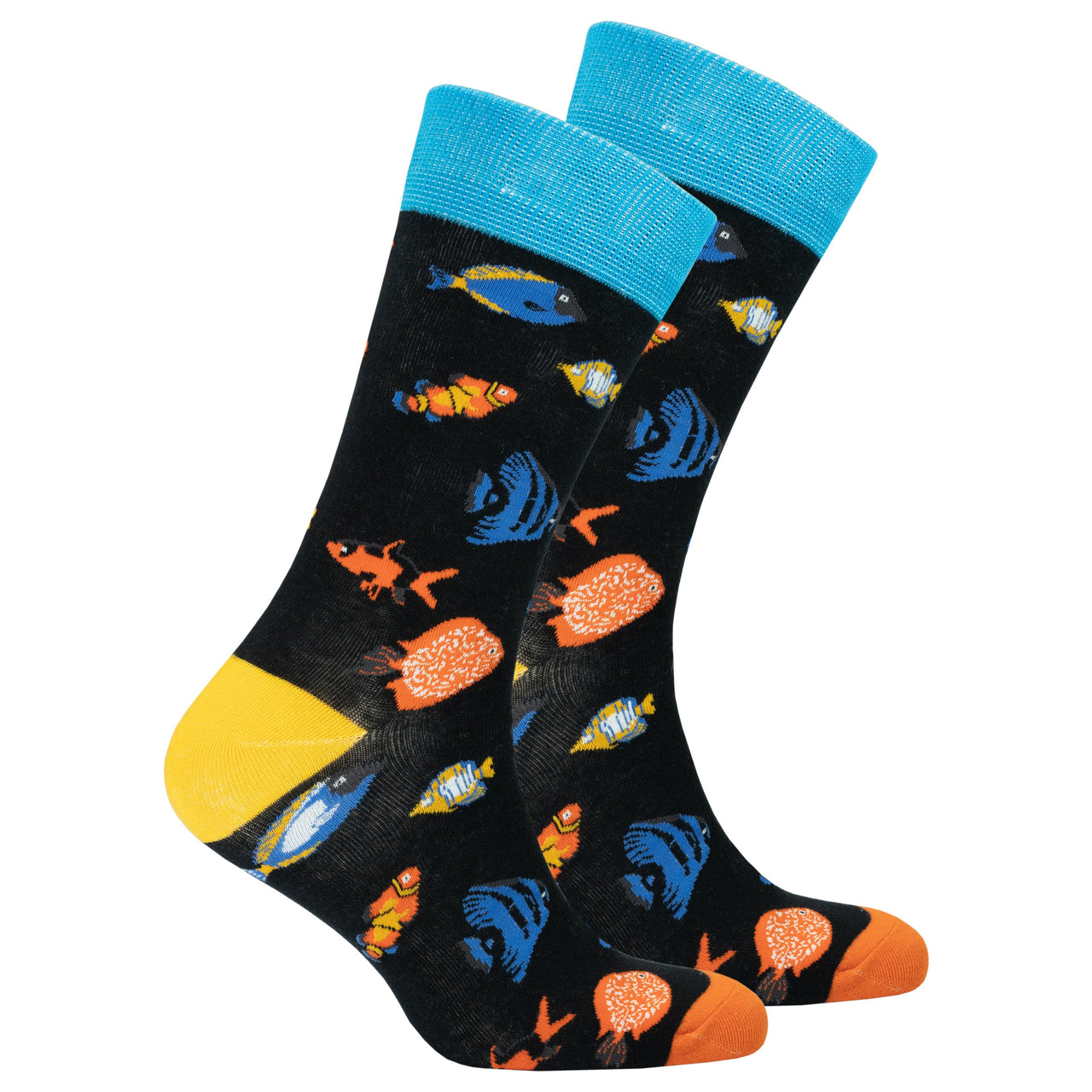 Men's Fish Socks - 1 COLOR -