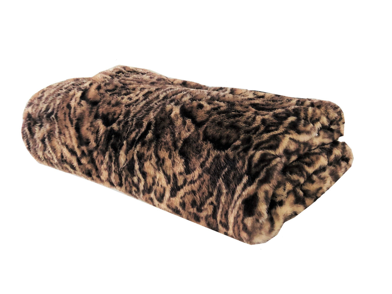 Jungle Cat Faux Fur Luxury Throw - 14 SIZES -