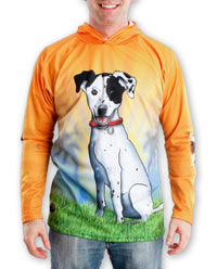 Thumbnail for Mouthman - HOUND DOG Hoodie Sport Shirt - ADULT SIZES AVAILABLE! - 12 SIZES -