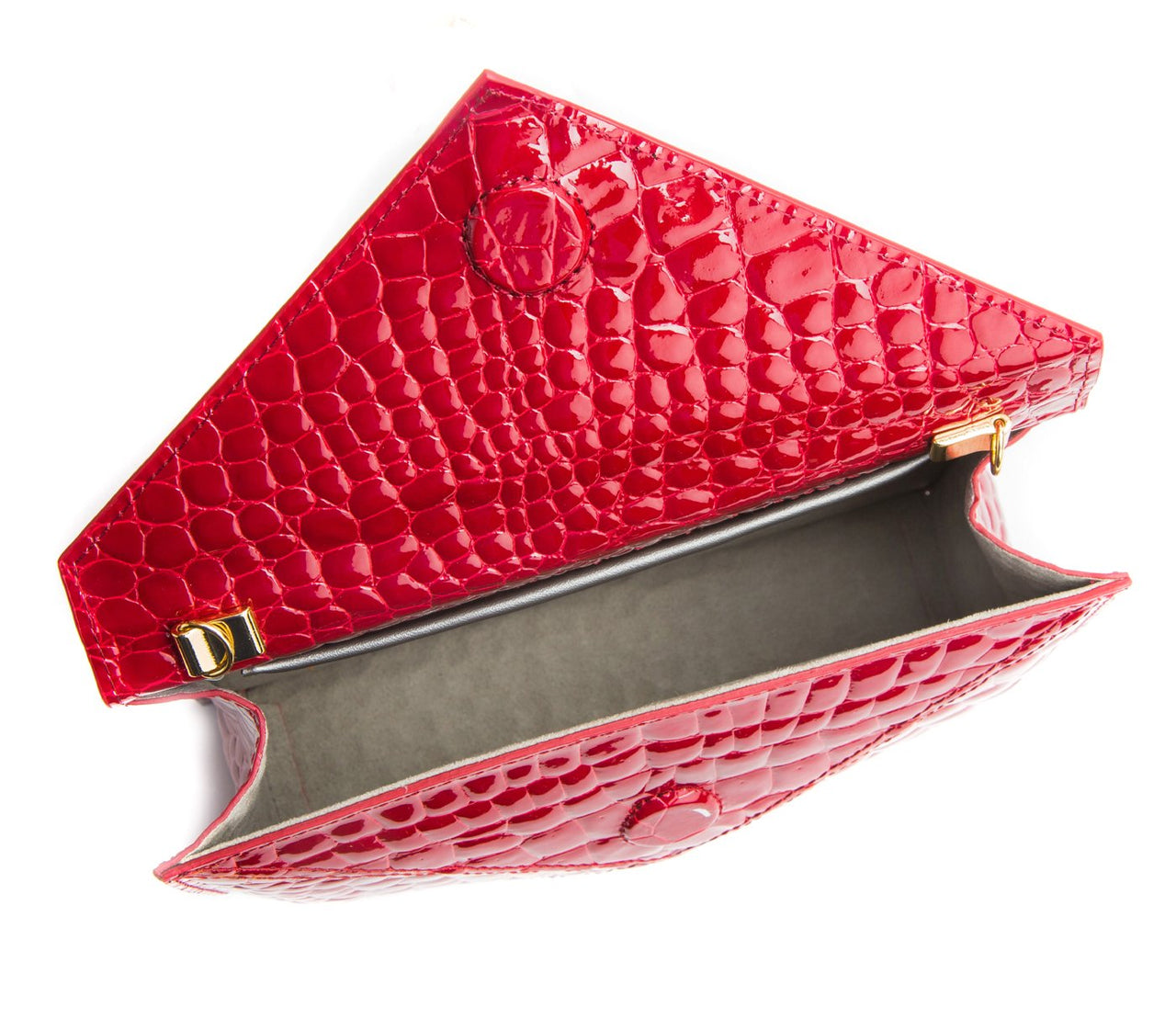 GUNAS NEW YORK - About Last Night - Red Vegan Clutch - 1 COLOR -