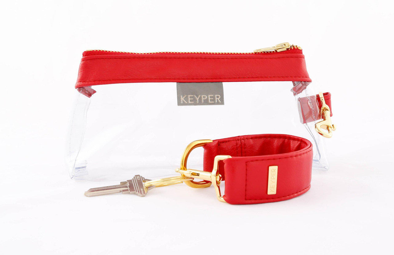 Keyper - Perfect Red SIGNATURE 2-Piece KEYPIT Set • Wristlet - 6 OPTIONS -