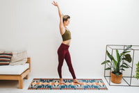 Thumbnail for Ascend Yoga Mat Pendleton Harding Navy Mat -