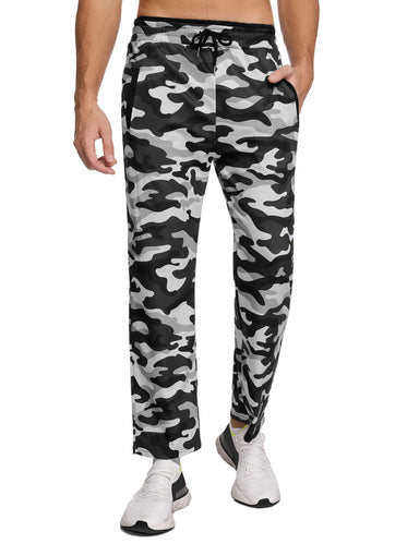 Men'S Casual Sports Contrast Panel Pants - K - 16 COLORS / PATTERNS -