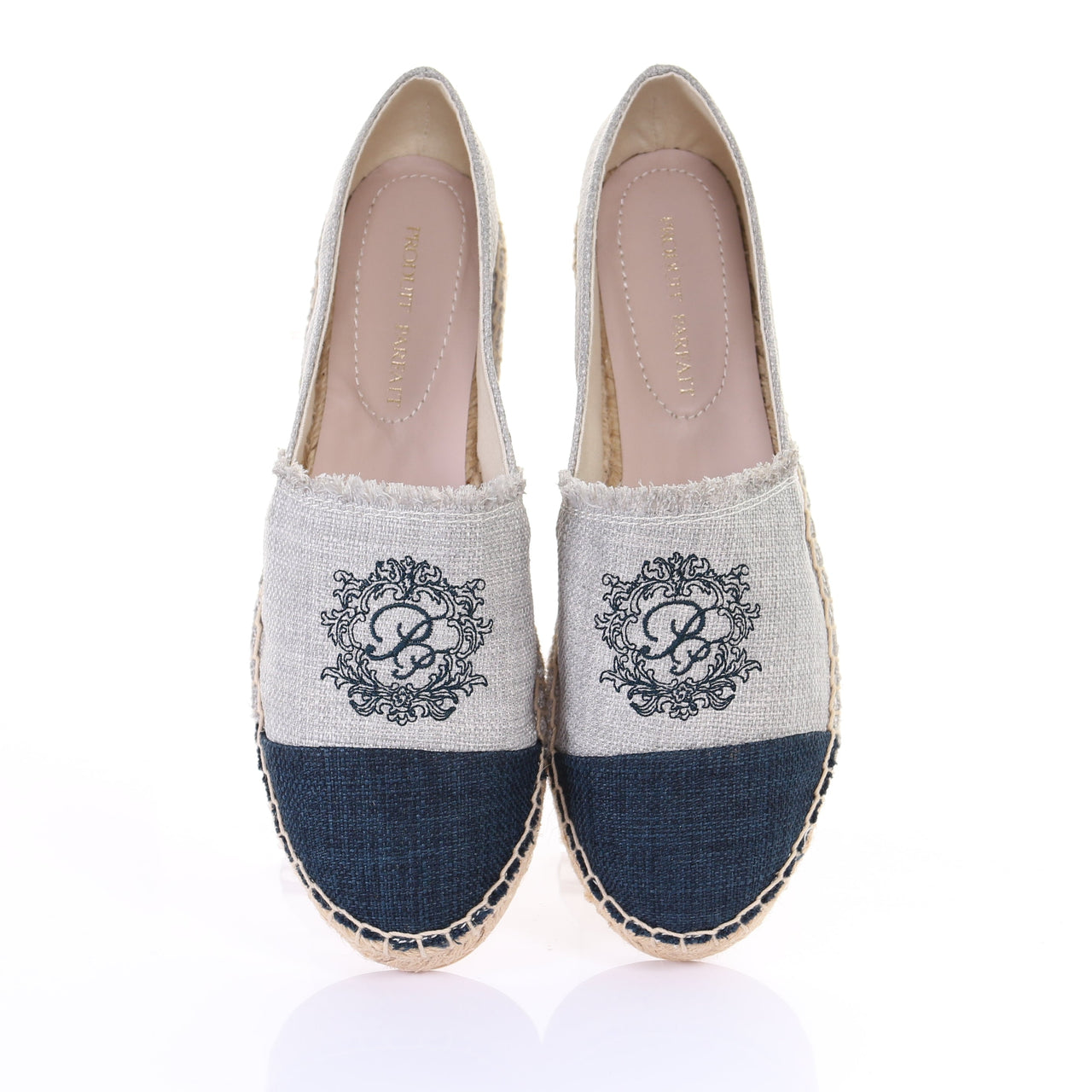 Twotone Espadrilles-Grey