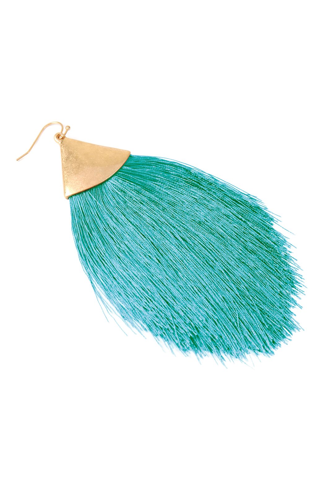 Oversized Tassel Drop Earrings - 18 COLORS -