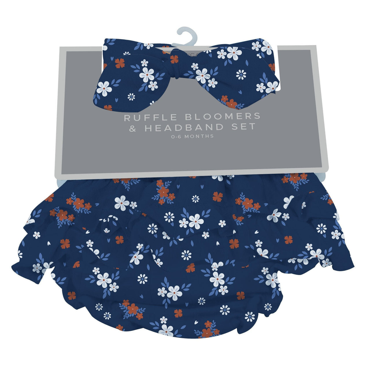 Newcastle - Serenity Floral Bamboo Bloomer Headband Set - 1 COLOR -