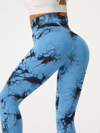 Thumbnail for Printed High Waist Active Leggings - T - 5 COLORS -