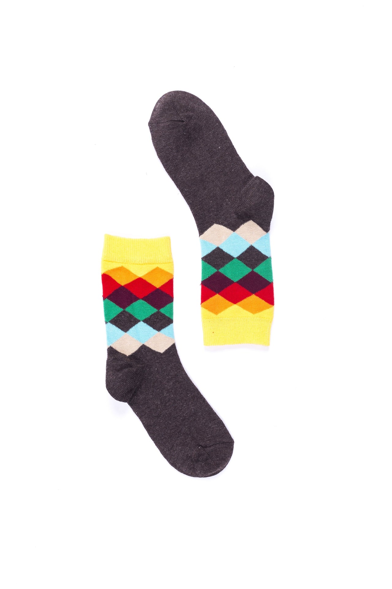 Women's Tobacco Flame Diamond Socks - 1 COLOR -