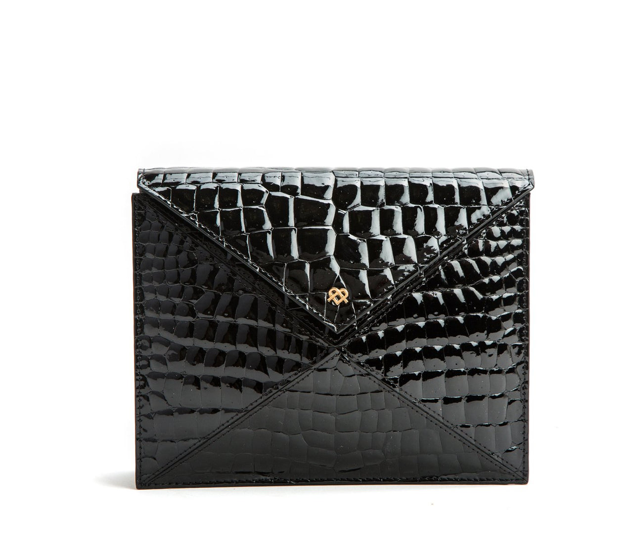 GUNAS NEW YORK - About Last Night - Black Vegan Clutch -1 COLOR -