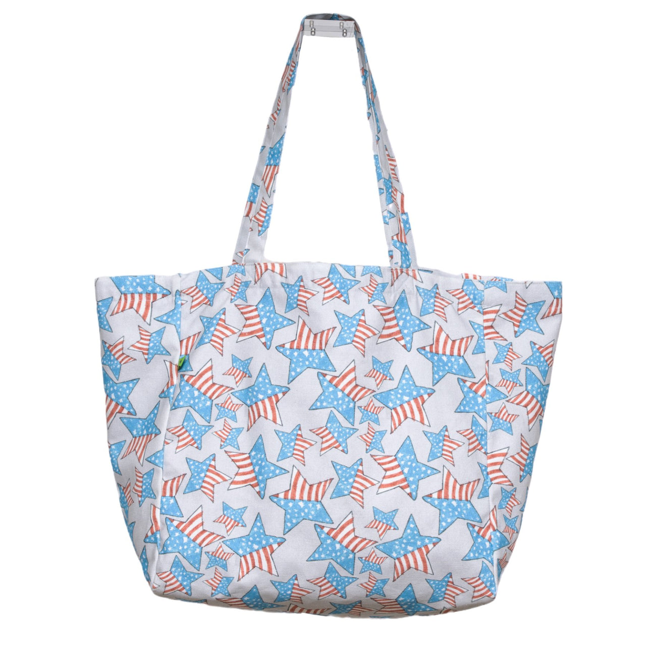 Cabin Measures - American Stars On-The-Go Cotton Tote Bag -