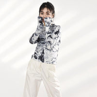 Thumbnail for Nayoko Turtleneck Long Sleeve Shirt - 1 COLOR -