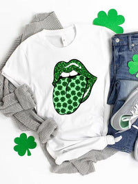 Thumbnail for Saint Patrick's Day Round Neck T-Shirt - T - 3 COLORS -