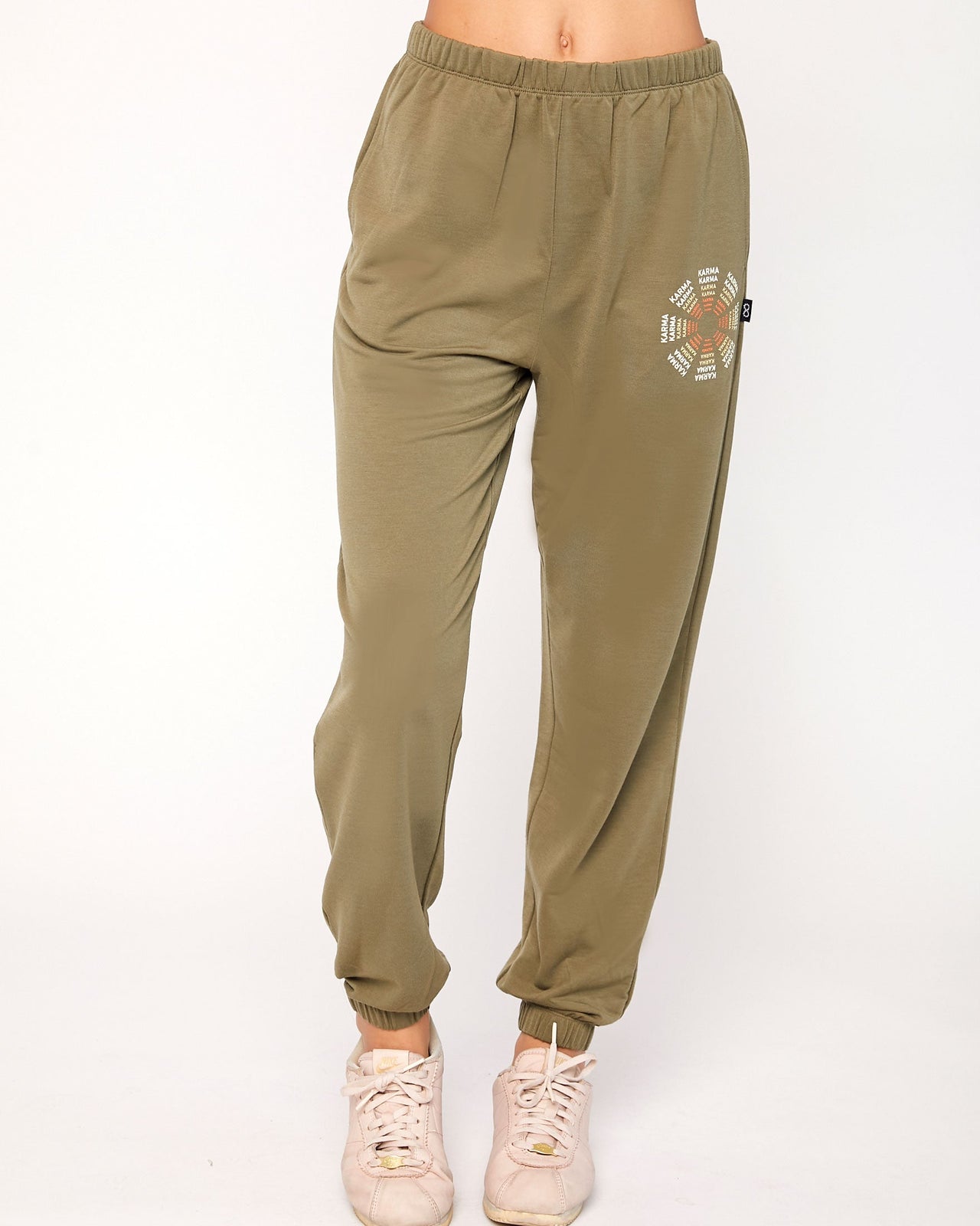 Rebody - Karma Graphic Viscose Blend Sweatpants - 2 KHARMIC COLORS -