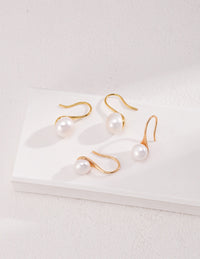 Thumbnail for Classic High-Heeled Pearl Dangle Earrings