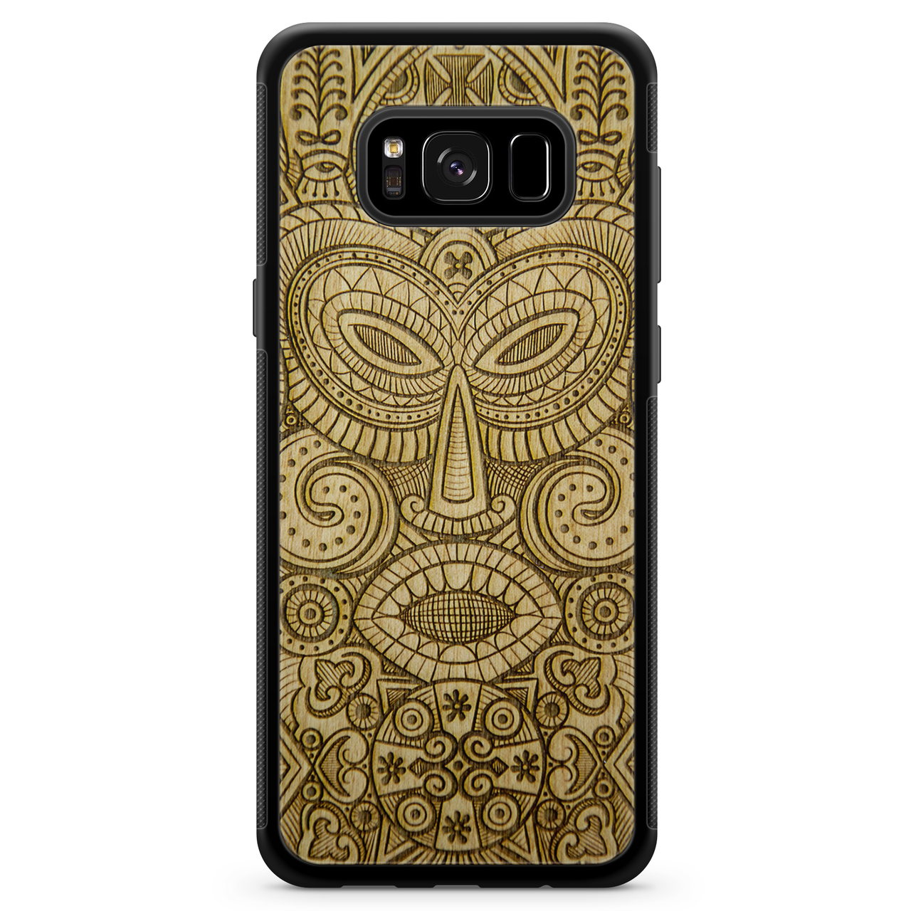 MMORE - Tribal Mask - Wooden phone case - FITS 56 PHONES - FIND YOURS! -