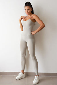 Thumbnail for Adjustable Spaghetti Strap Jumpsuit - T - 8 COLORS -