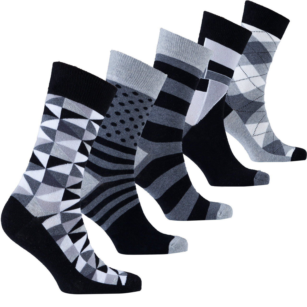 Men's Style in socks - 5 PACK -